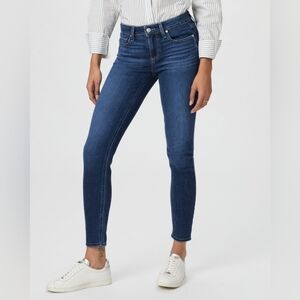 PAIGE Verdugo Ankle Indigo Wash Skinny Jeans